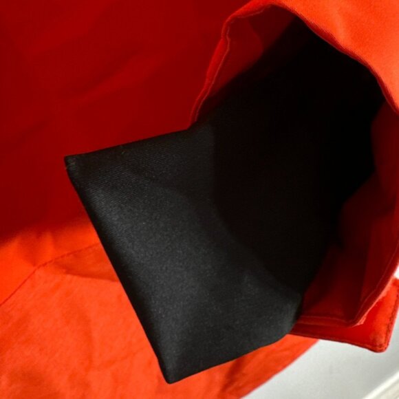 New Quiksilver Men's Mission Orange Printed Block Jacket Dry Flight Highline M - Picture 8 of 9